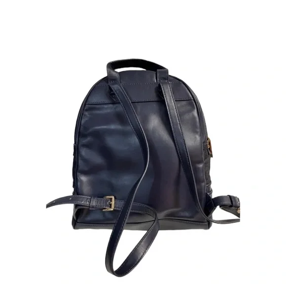 Michael Kors Denim Patchwork Rhea Backpack - Picture 6 of 9